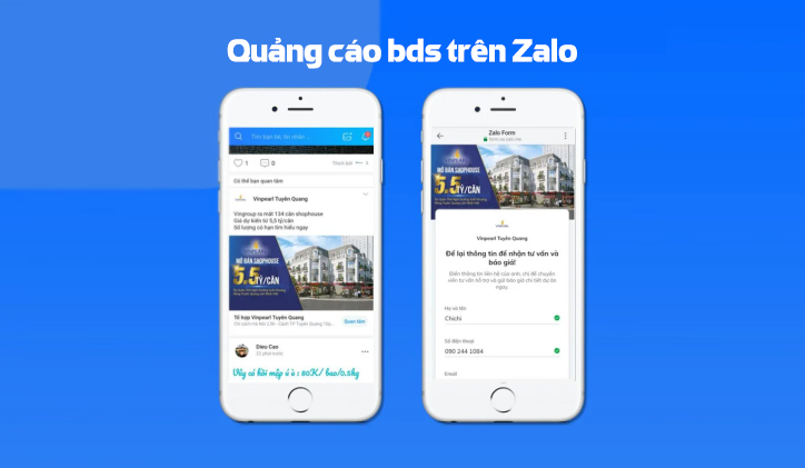 Có nên chạy quảng cáo bất động sản trên Zalo?