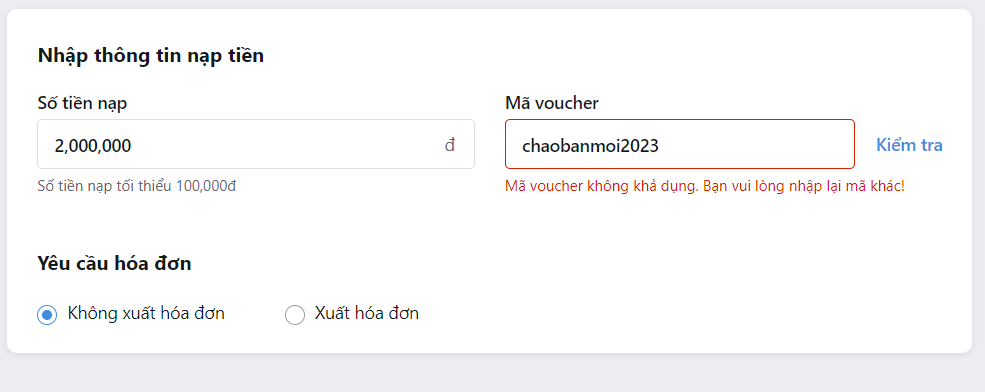 Hướng dẫn sử dụng mã Voucher Zalo nạp tiền vào tài khoản