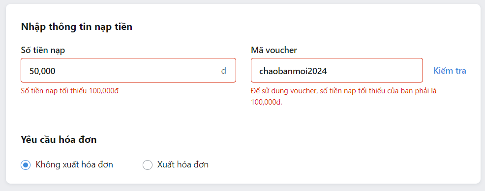 Hướng dẫn sử dụng mã Voucher Zalo nạp tiền vào tài khoản