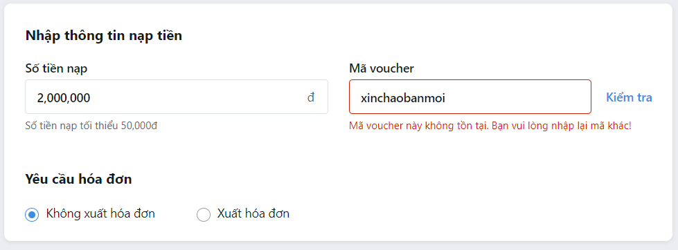 Hướng dẫn sử dụng mã Voucher Zalo nạp tiền vào tài khoản